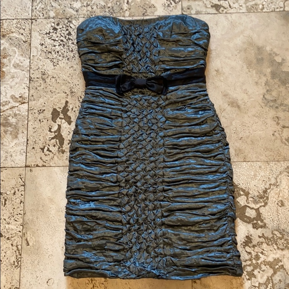 Bcbg gorgeous strapless cocktail dress.